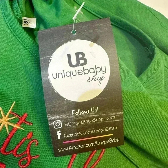 Unique Baby Girls 2 Piece Season To Be Jolly Santa Ruffe
Outfit Size 6 - Picture 6 of 6